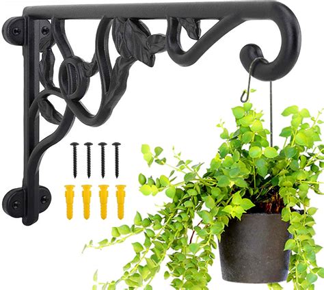 outdoor brackets for hanging plants